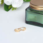 Bague dorée - vue D3