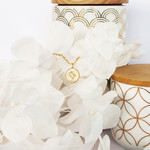 Pendentif plaqué or zodiaque gémeaux zirconias - vue D3