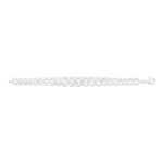 Bracelet argent 925 maille gourmette 19 cm - vue 1