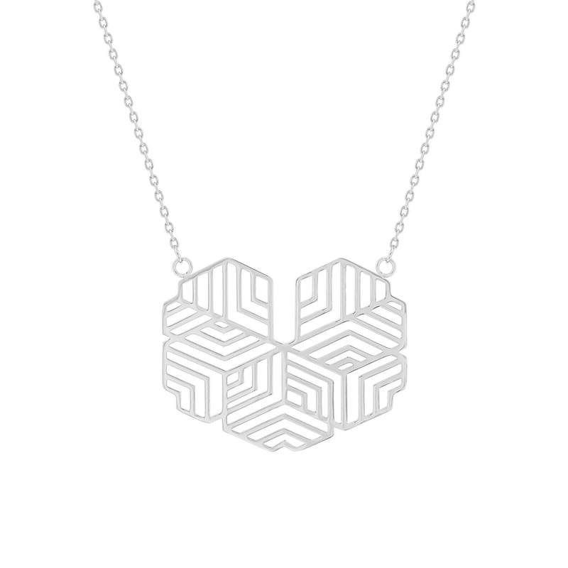 Collier acier 50 cm - vue 1
