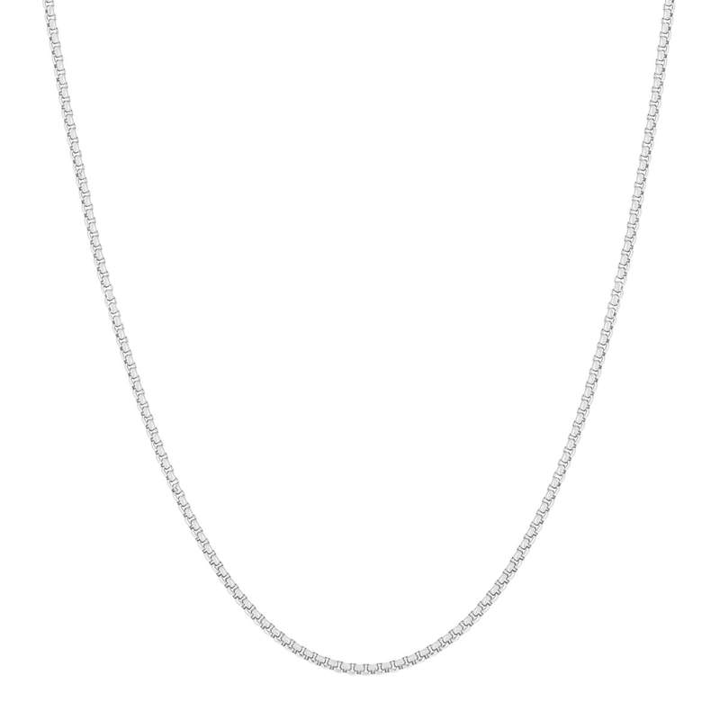 Chaîne acier maille jaseron 60 cm - vue 2