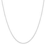 Chaîne acier maille jaseron 50 cm - vue 2