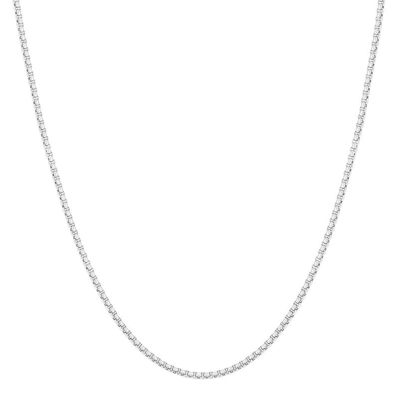 Chaîne acier maille jaseron 50 cm - vue 2