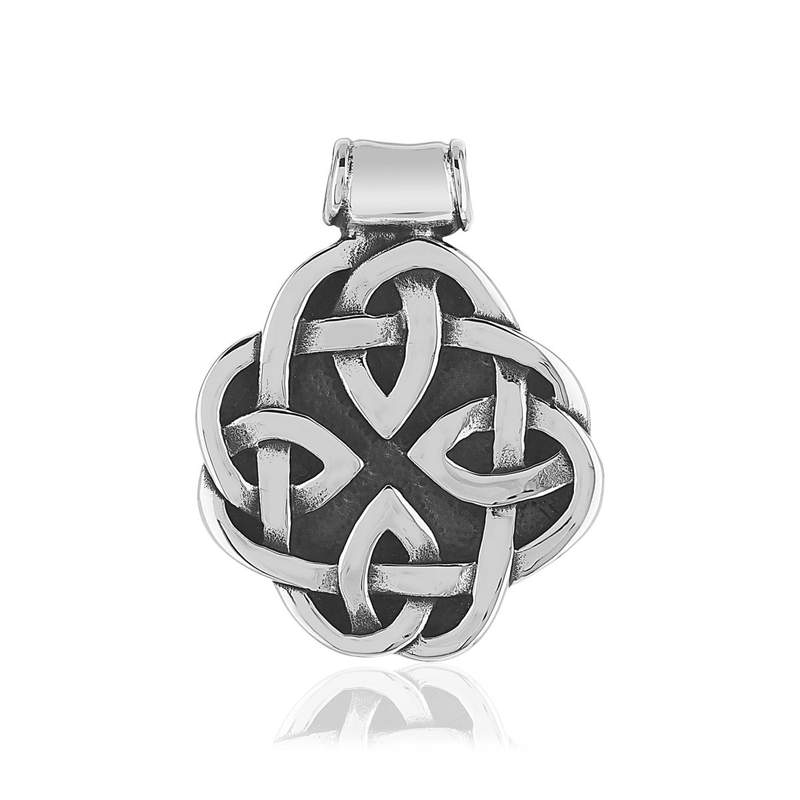 Pendentif acier - vue 1