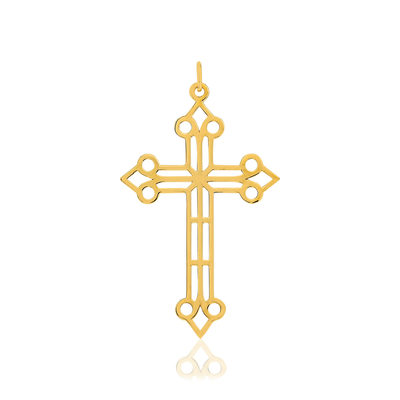 Croix or jaune 375 - vue 1