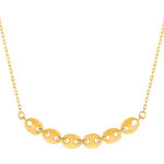 Collier or jaune 375 45 cm - vue 1
