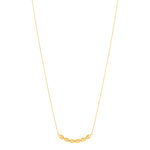 Collier or jaune 375 45 cm - vue 2
