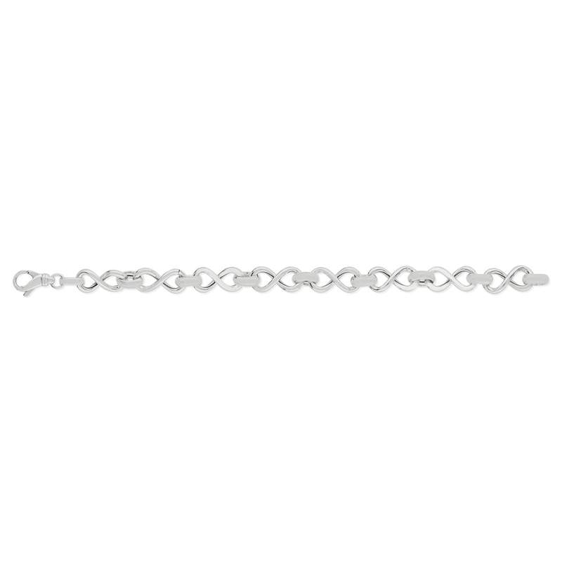Bracelet argent 925 infinis 20,5 cm - vue 2
