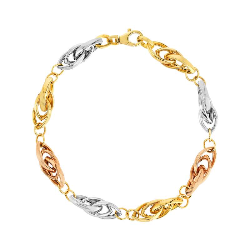 Bracelet 3 ors 375 19 cm - vue 1
