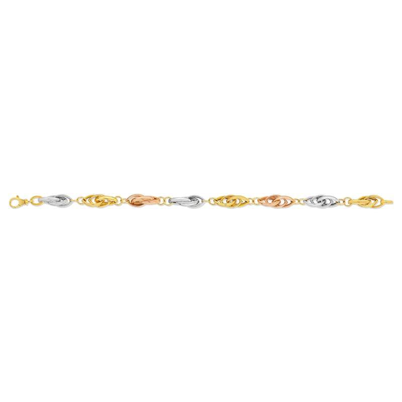 Bracelet 3 ors 375 19 cm - vue 2