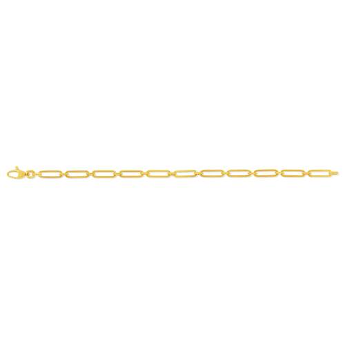 Bracelet or jaune 375 19 cm