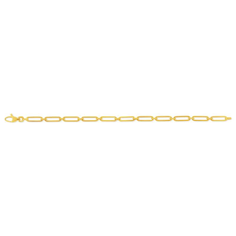 Bracelet or jaune 375 19 cm - vue 1
