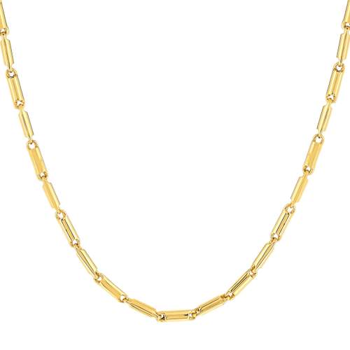 750 geelgouden collier 50 cm