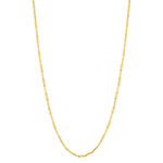 Collier or 750 jaune 50 cm - vue 2