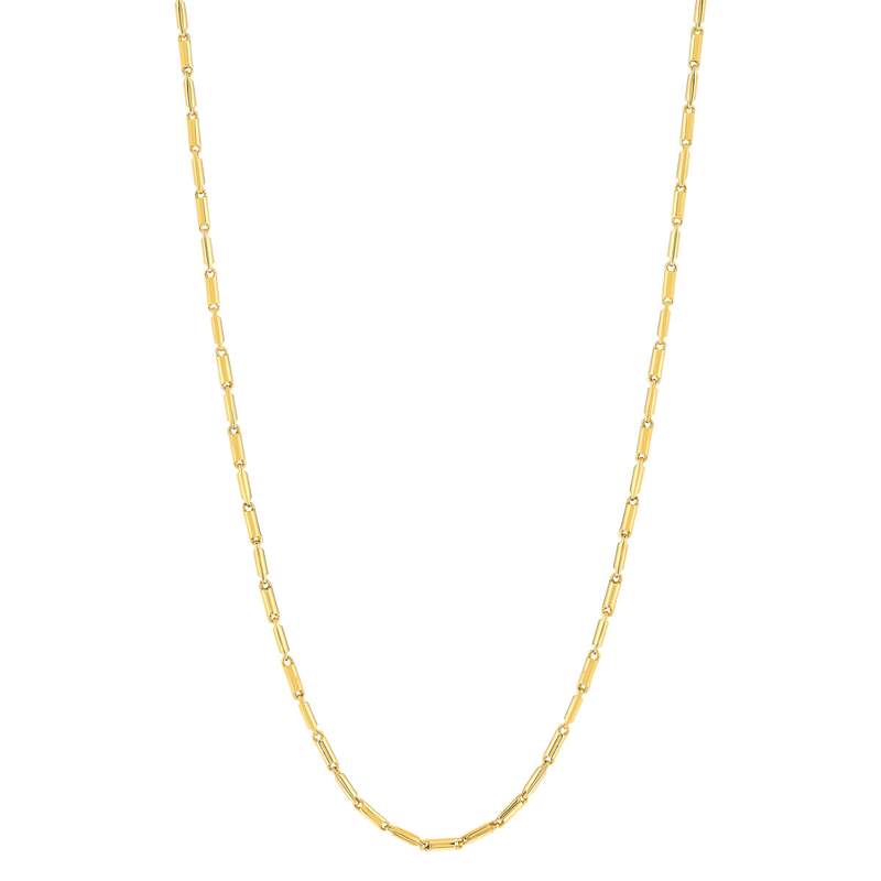 Collier or 750 jaune 50 cm - vue 2