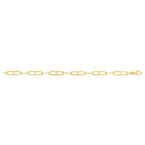 Bracelet or 375 jaune 19 cm