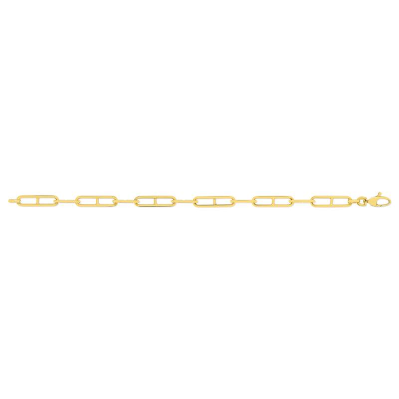 Bracelet or 375 jaune 19 cm - vue 1