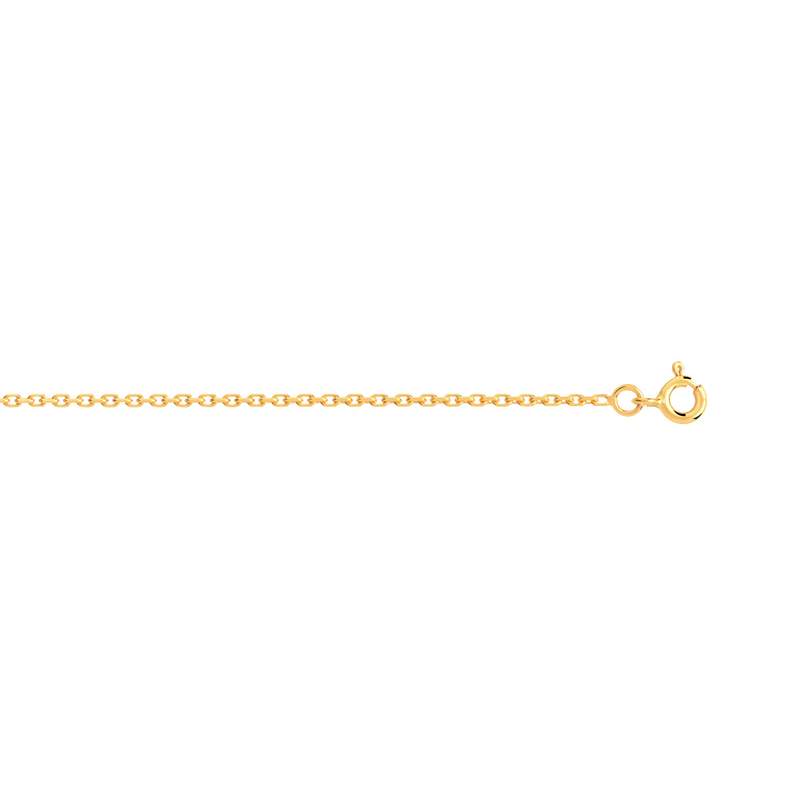 Chaine or maille forcat 50 cm - vue 1
