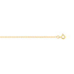 Chaine or maille forcat 55 cm - vue 1