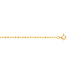 Chaine or maille forcat 55 cm - vue 1