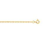 Chaine or maille forcat 55 cm - vue D1