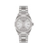 Montre TISSOT PRC 100 SOLAR mixte, mouvement solaire, cadran gris, bracelet acier inoxydable gris - vue V1