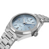 Montre TISSOT PRC 100 SOLAR mixte, mouvement solaire, cadran bleu, bracelet acier inoxydable - vue VD1