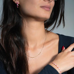 Parure en plaqué or jaune - vue porté 1