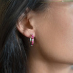 Parure en plaqué or jaune - vue porté 2