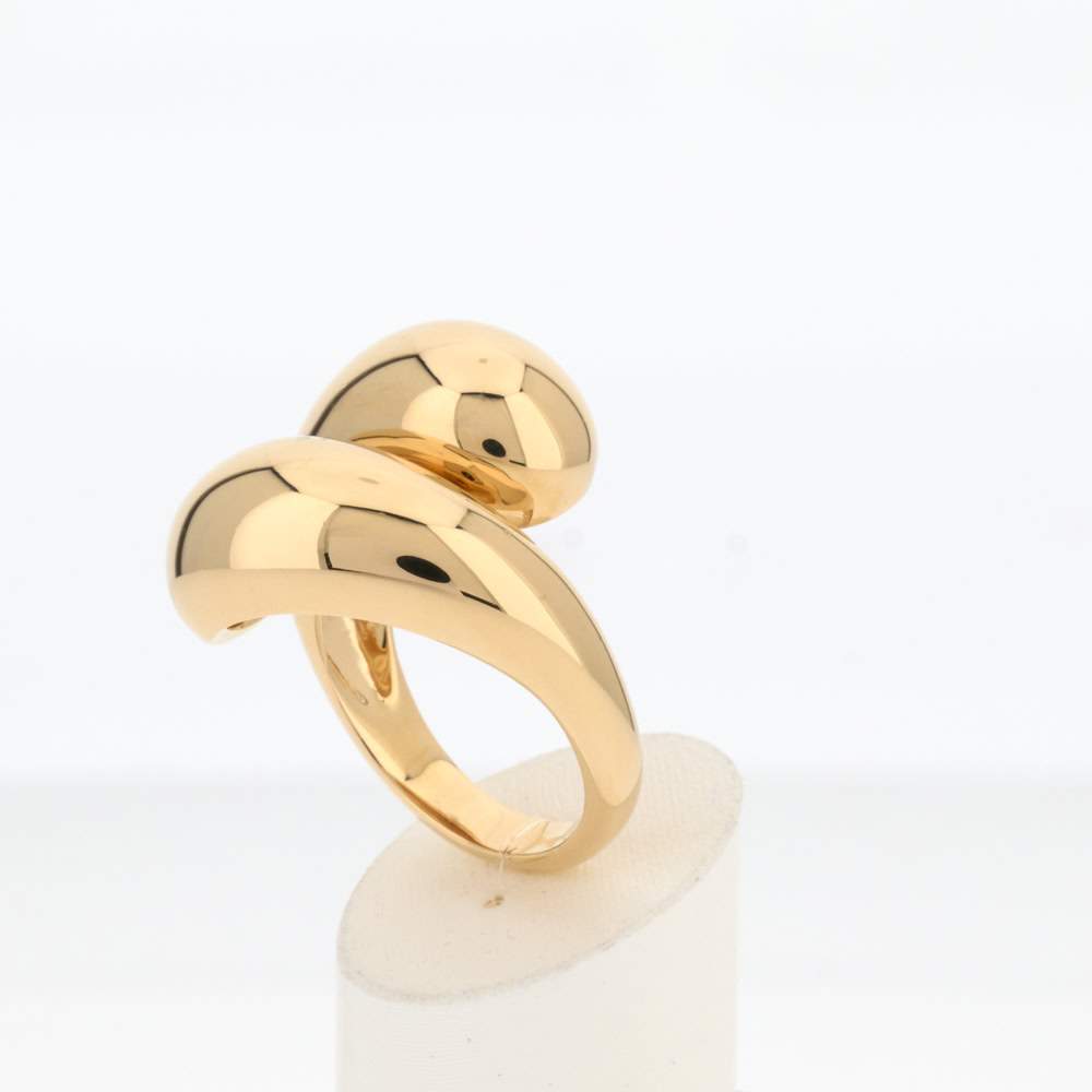 Bague plaqué or jaune - vue 4