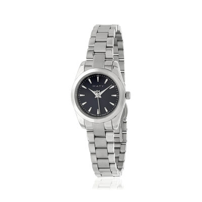 Montre HERITAGE femme bracelet acier inoxydable blanc - vue 1