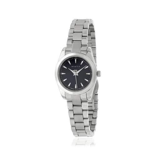 HERITAGE Women's Watch with White Stainless Steel Strap