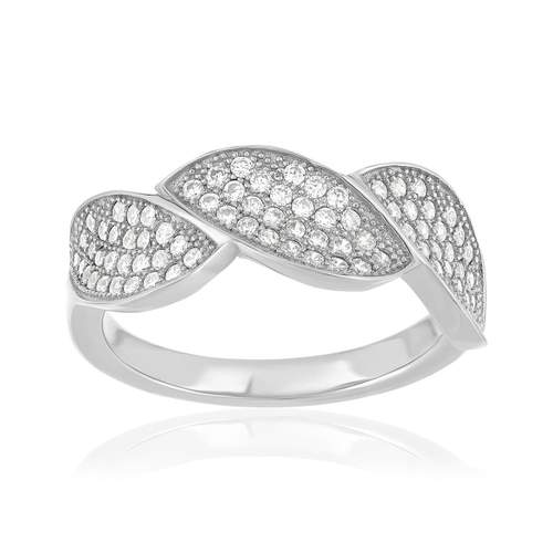 Silver ring 925 zirconias