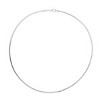 2-kleurig gouden collier omega 42 cm - bekijk 3