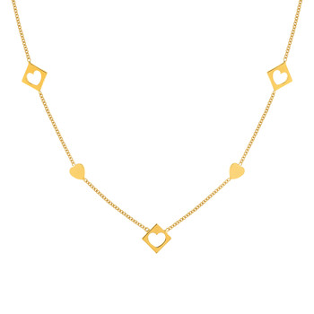 Collier or 375 jaune