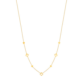 Collier or 375 jaune