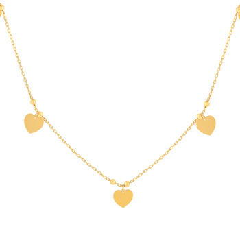 Collier or 375 jaune