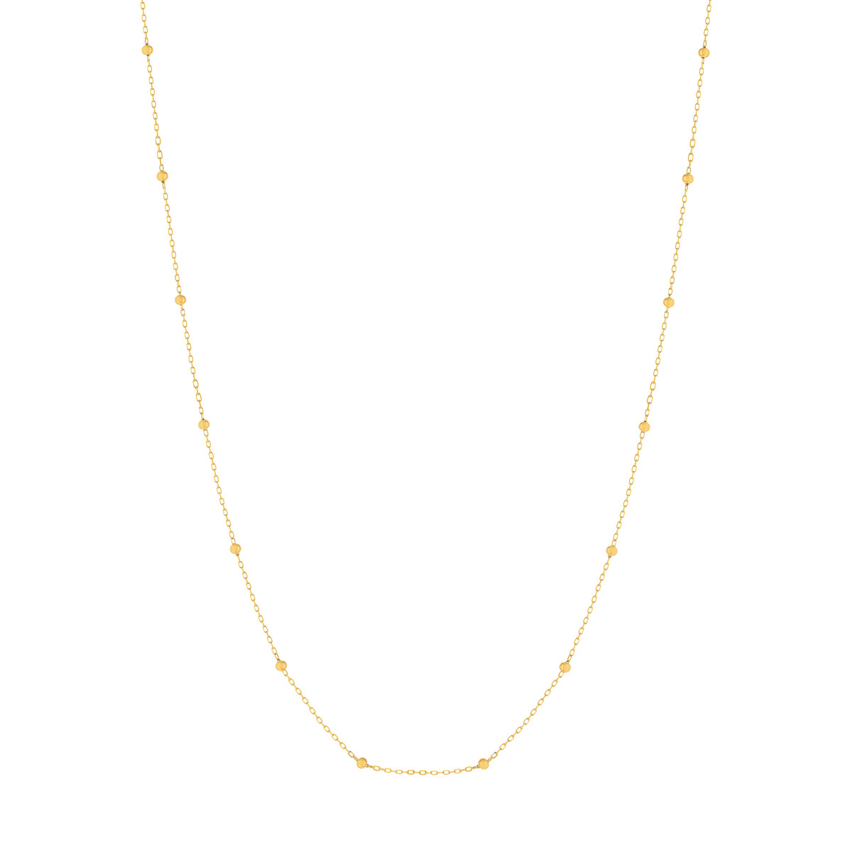 Chaine or 375 jaune - vue 2