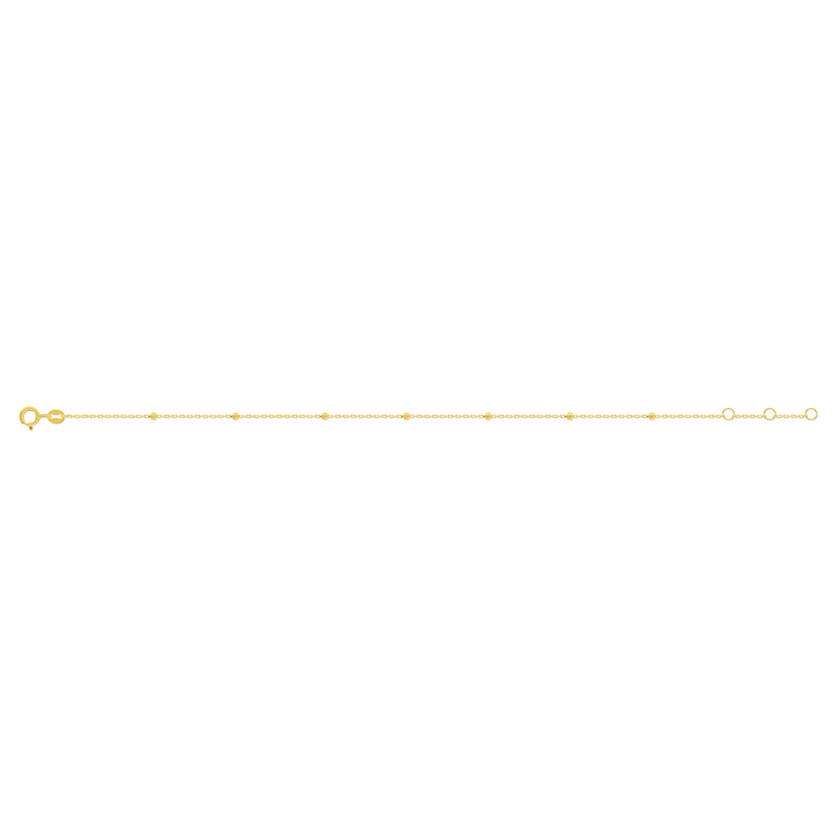 Bracelet or 375 jaune - vue 2