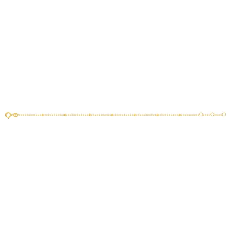 Bracelet or 375 jaune - vue 2