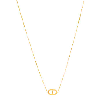 Collier or 375 jaune