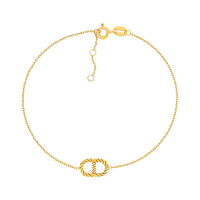 Bracelet or 375 jaune