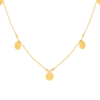 Collier or 375 jaune