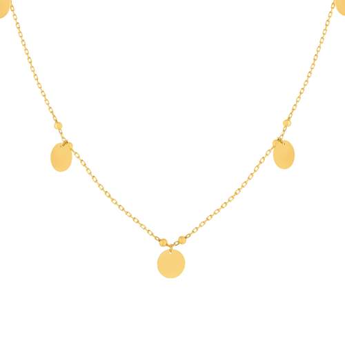 Collier or 375 jaune