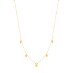 Collier or 375 jaune - vue 2