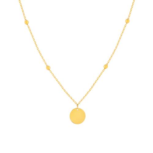 375 yellow gold necklace
