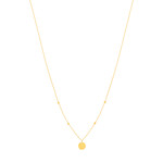 Collier or 375 jaune - vue 2