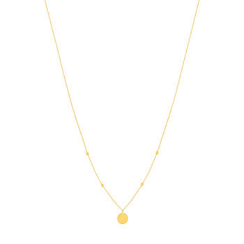 Collier or 375 jaune