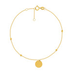 Bracelet or 375 jaune - vue 1