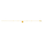 Bracelet or 375 jaune - vue 2